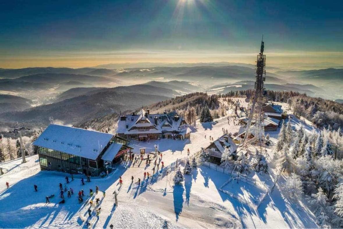 Krynicka Koliba Na Jaworzynie Krynickiej Otel Krynica Zdroj Dış mekan fotoğraf